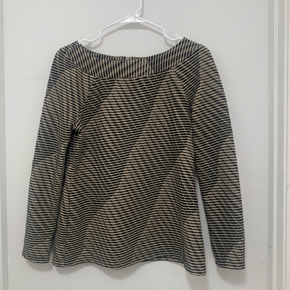 Dana Buchman Optical Illusion Blouse